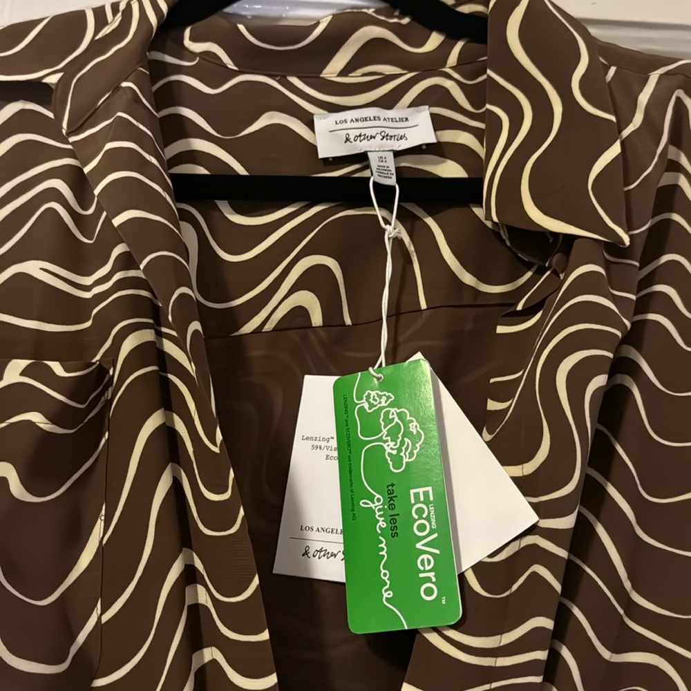 & Other Stories Wrap Dress Small
